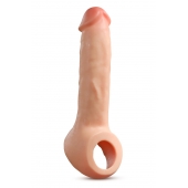 Телесная насадка-удлинитель Thrive 8.75 Inch Realistic Penis Extender Sleeve - 22,2 см. - Blush Novelties - в Ногинске купить с доставкой