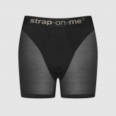 Трусики-шорты для фиксации насадок Strap-on-me Harness Lingerie Halo - size M - Strap-on-me - купить с доставкой в Ногинске