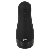 Черный вибромастурбатор с подогревом Masturbator with 3 Functions - Orion - в Ногинске купить с доставкой