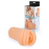 Телесный мастурбатор-вагина с рельефом на поверхности - Sexy Girl - в Ногинске купить с доставкой