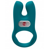 Зеленое эрекционное виброкольцо Nos - Fun Factory - в Ногинске купить с доставкой