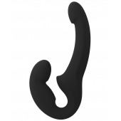 Черный безремневой страпон Share Lite - Fun Factory - купить с доставкой в Ногинске