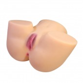 Телесный мастурбатор Liora с 2 любовными тоннелями - Baile - в Ногинске купить с доставкой