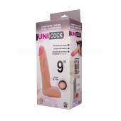 Фаллическая насадка Харнесс UNICOCK 9  - 24 см. - LOVETOY (А-Полимер) - купить с доставкой в Ногинске