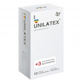 Разноцветные ароматизированные презервативы Unilatex Multifruit  - 12 шт. + 3 шт. в подарок - Unilatex - купить с доставкой в Ногинске