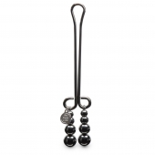 Зажим для клитора с бусинами Just Sensation Beaded Clitoral Clamp - Fifty Shades of Grey - купить с доставкой в Ногинске