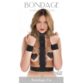 Фиксатор рук к груди увеличенного размера Bondage Collection Bondage Tie Plus Size - Lola Games - купить с доставкой в Ногинске