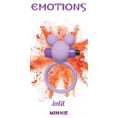 Сиреневое эрекционное виброколечко Emotions Minnie - Lola Games - в Ногинске купить с доставкой