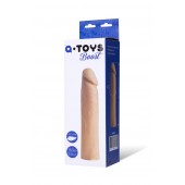 Реалистичная насадка с ярко выраженной головкой - 16,5 см. - A-toys - в Ногинске купить с доставкой