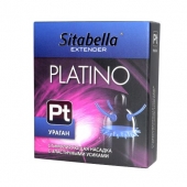 Стимулирующая насадка с усиками и шипиками Platino  Ураган - Sitabella - купить с доставкой в Ногинске