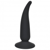 Чёрная анальная пробка P-spot Teazer Black - 12,2 см. - Lola Games - в Ногинске купить с доставкой