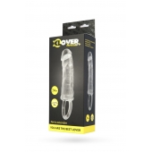 Прозрачная насадка с петлёй для фиксации - 14 см. - ToyFa - в Ногинске купить с доставкой