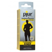 Спрей-пролонгатор длительного действия pjur SUPERHERO Strong Spray - 20 мл. - Pjur - купить с доставкой в Ногинске
