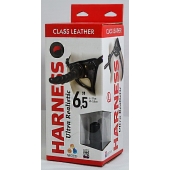 Насадка-фаллоимитатор на кожаных трусиках Harness Ultra Realistic 6,5  - 18,5 см. - LOVETOY (А-Полимер) - купить с доставкой в Ногинске