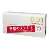 Супер тонкие презервативы Sagami Original 0.01 - 5 шт. - Sagami - купить с доставкой в Ногинске