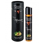 Массажное масло с ароматом экзотических фруктов Huile de Massage Gourmande Fruits Exotiques - 59 мл. - Plaisir Secret - купить с доставкой в Ногинске