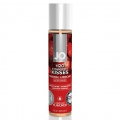 Смазка с ароматом клубники JO Flavored Strawberry Kiss - 30 мл. - System JO - купить с доставкой в Ногинске