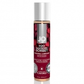 Смазка с ароматом малинового щербета JO Flavored Raspberry Sorbet - 30 мл. - System JO - купить с доставкой в Ногинске