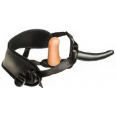 Женский страпон с вагинальной пробкой Woman Strap - 12 см. - LOVETOY (А-Полимер) - купить с доставкой в Ногинске