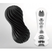 Мастурбатор FLEX Rocky Black с плотным рельефом - Tenga - в Ногинске купить с доставкой