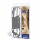 Кольцо на член и мошонку Cock Ring With 2  Ball Stretcher And Optional Weight Ring - BlueLine - в Ногинске купить с доставкой