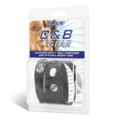 Утяжка для мошонки и пениса Cock Ring With 1  Ball Stretcher And Optional Weight Ring - BlueLine - купить с доставкой в Ногинске