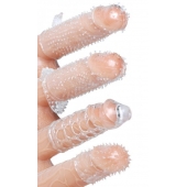 Набор из 4 насадок на член Pleasured Penis Enhancement Sleeve 4 Pack - XR Brands - в Ногинске купить с доставкой