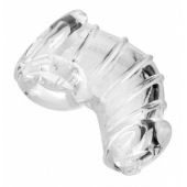 Насадка для ограничения эрекции Detained Soft Body Chastity Cage - XR Brands - купить с доставкой в Ногинске