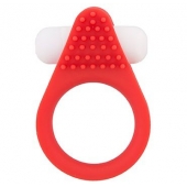 Красное эрекционное кольцо LIT-UP SILICONE STIMU RING 1 RED - Dream Toys - в Ногинске купить с доставкой