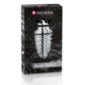 Анальный плаг для электростимуляции Hector Helix Buttplug L - 11,5 см. - MyStim - купить с доставкой в Ногинске