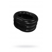Чёрное эрекционное виброкольцо Stretch - Bathmate - в Ногинске купить с доставкой
