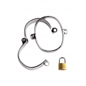 Металлические наручники на замке - ToyFa - купить с доставкой в Ногинске