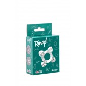 Прозрачное эрекционное кольцо Rings Screw - Lola Games - в Ногинске купить с доставкой