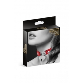 Красный чокер с замком в форме сердца - Bijoux Pour Toi - купить с доставкой в Ногинске