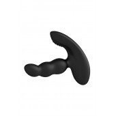 Черный силиконовый стимулятор простаты Levett Nitoc с пультом ДУ - Levett - в Ногинске купить с доставкой