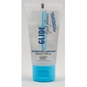 Интимная смазка на водной основе Glide - 30 мл. - HOT - купить с доставкой в Ногинске