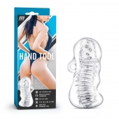 Прозрачный мастурбатор M for Men Hand Tool - Blush Novelties - в Ногинске купить с доставкой