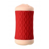 Двухсторонний мастурбатор JOS  NADIN в красном цилиндре - JOS - в Ногинске купить с доставкой