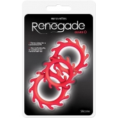 Набор из 3 красных эрекционных колец Renegade Gears - NS Novelties - в Ногинске купить с доставкой
