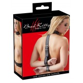 Фиксация на шею и запястья Bad Kitty Neck and Hand Restraints - Orion - купить с доставкой в Ногинске