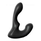 Черный анальный вибростимулятор P-Spot Milker - 14 см. - Pipedream - в Ногинске купить с доставкой