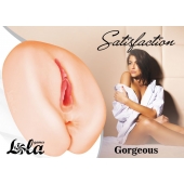 Мастурбатор с 2 тоннелями Satisfaction Gorgeous - Lola Games - в Ногинске купить с доставкой