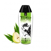 Интимный гель TOKO Pear   Exotic Green Tea с ароматом груши и зеленого чая - 165 мл. - Shunga - купить с доставкой в Ногинске