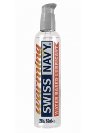 Разогревающий лубрикант на водной основе Swiss Navy Warming Lube - 59 мл. - Swiss navy - купить с доставкой в Ногинске