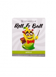 Стимулирующий презерватив-насадка Roll   Ball Apple - Sitabella - купить с доставкой в Ногинске