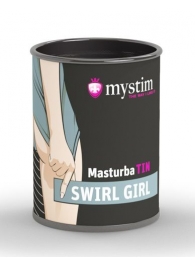 Компактный мастурбатор MasturbaTIN Swirl Girl - MyStim - в Ногинске купить с доставкой
