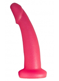 Розовый плаг-массажёр для простаты - 13,5 см. - LOVETOY (А-Полимер) - в Ногинске купить с доставкой