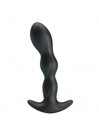 Черный анальный стимулятор простаты с вибрацией Special Anal Massager - 14,5 см. - Baile - в Ногинске купить с доставкой