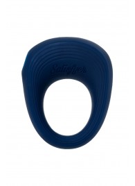 Синее эрекционное кольцо на пенис Satisfyer Ring 2 - Satisfyer - в Ногинске купить с доставкой