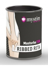 Компактный мастурбатор MasturbaTIN Ribbed Rita - MyStim - в Ногинске купить с доставкой